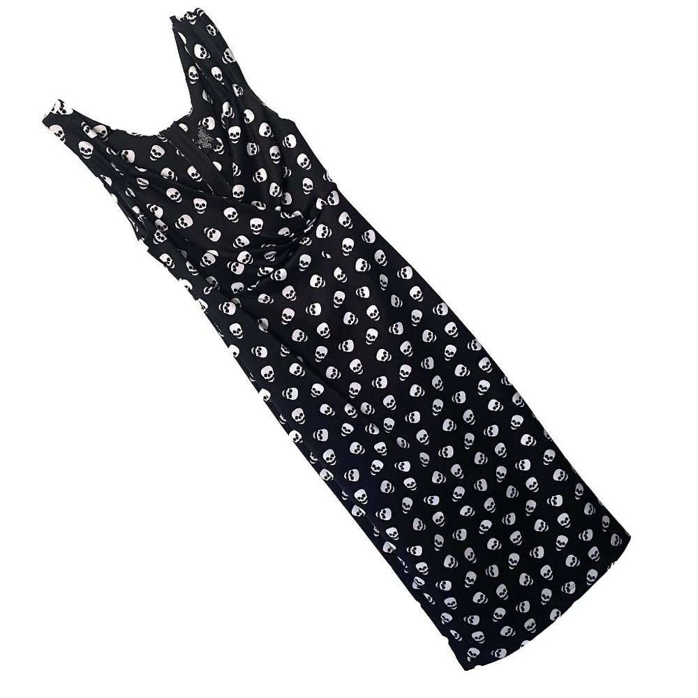 RockSteady Steady Wiggle Skull Pin up Dress